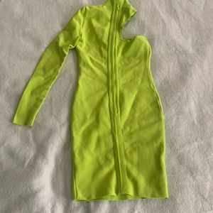 Cool green mini dress for sale hot Miami style